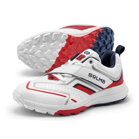 SOLM8 S4 Cricket Shoes - Lime Blue