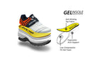 SOLM8 Cricket And Turf Shoes - S8 3.0 White/Orange