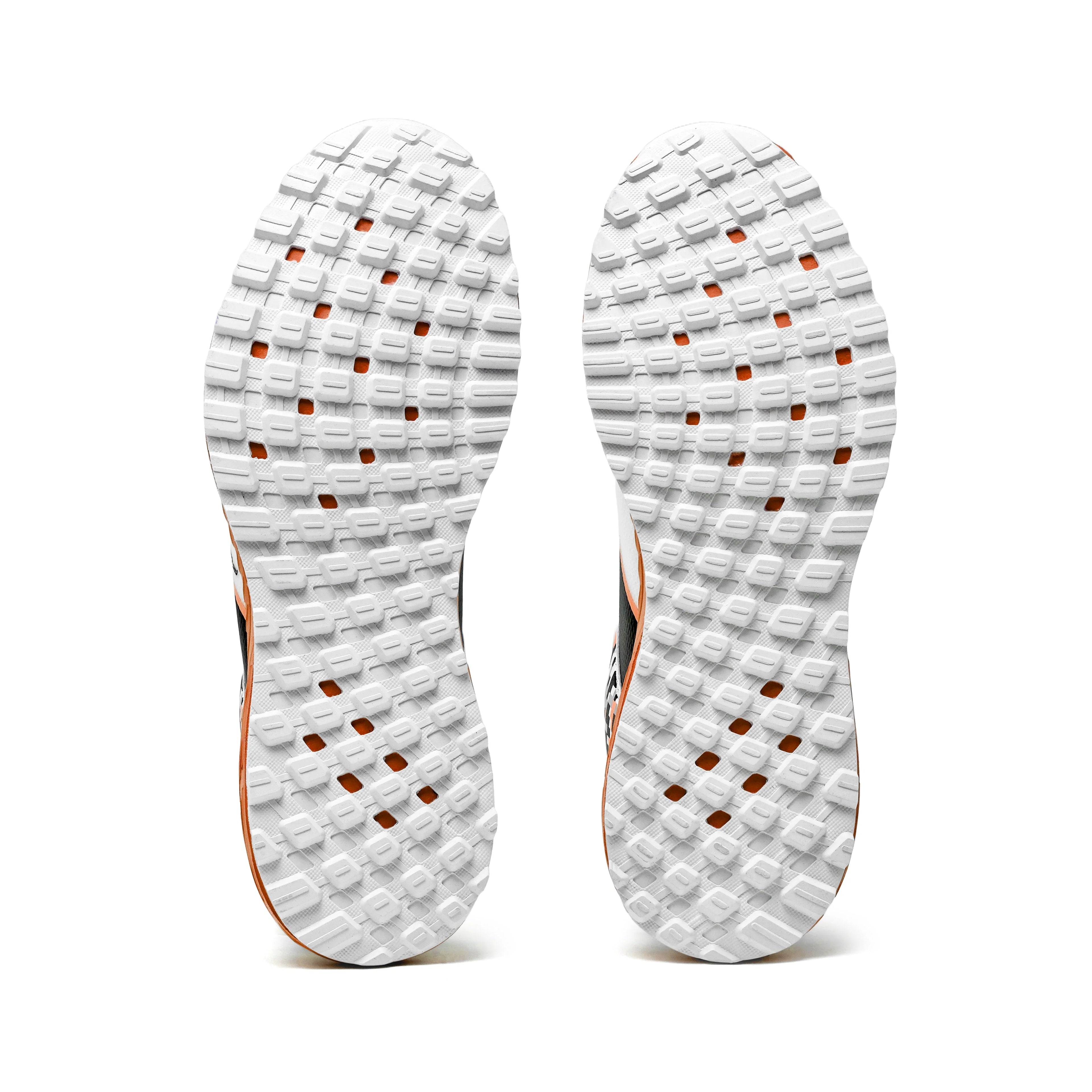 SOLM8 S6 Cricket Shoes - Orange Navy