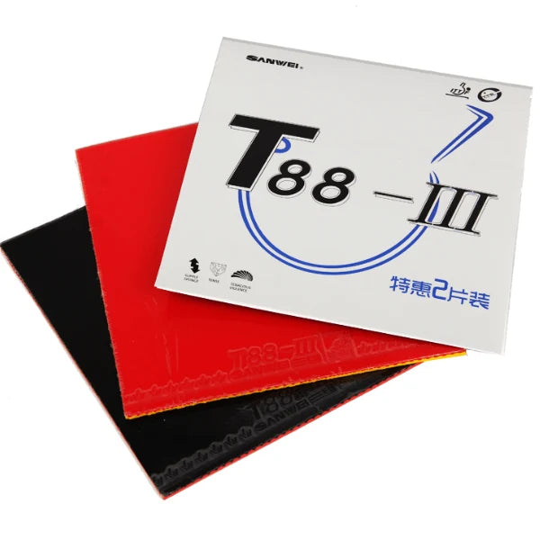 Sanwei T88-III Double Kit Table Tennis Rubber