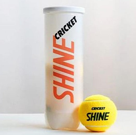 SHINE TENNIS BALL PACK OF 3 (IMPORTED)