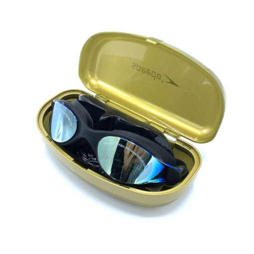 Swimming Goggle Speedo Golden Box With Ear Plugs