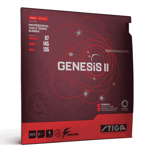 Stiga Genesis II S Table Tennis Rubber