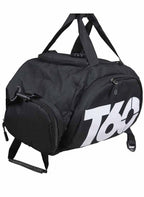 T60 Backpack 2 in 1 Bag - Black - Sports Zone