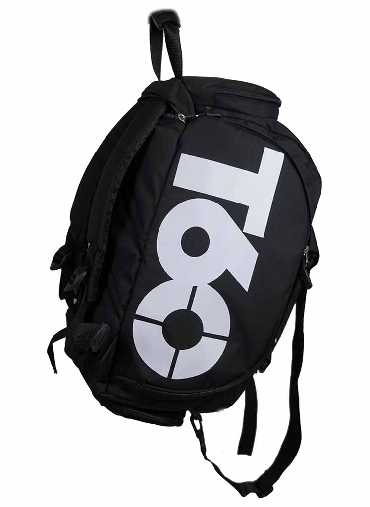 T60 Backpack 2 in 1 Bag - Black - Sports Zone