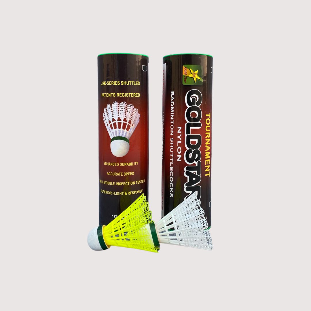 TOURNAMENT BADMINTON SHUTTLECOCK GOLDATAR (PACK OF 6)