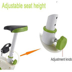 Apple Fitness Bike | Spinning Exercise Bicycle Magnetic Resistances With LED Monitor - Upright Bike