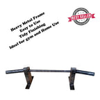 Wall mounted Chinup Bar With Handle, chinupbar, exercise bar - Black