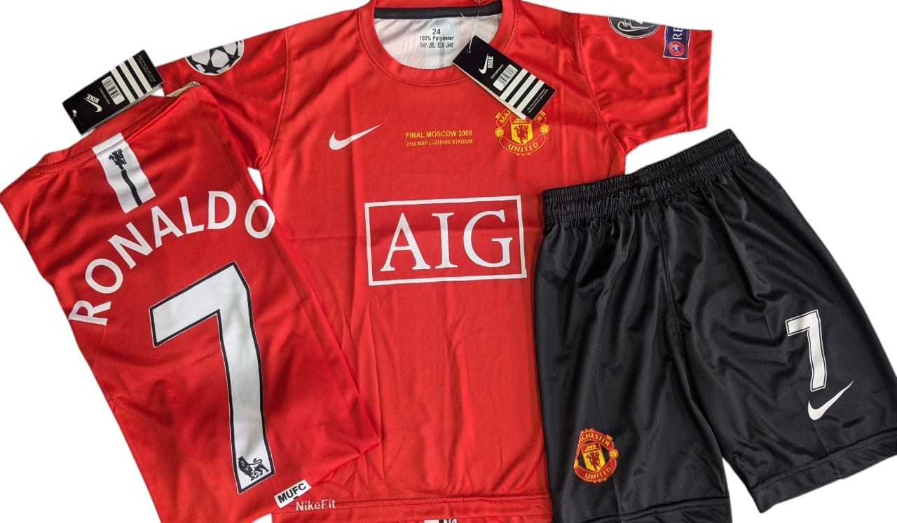 Manchester United 2007/2008 Ronaldo Kit