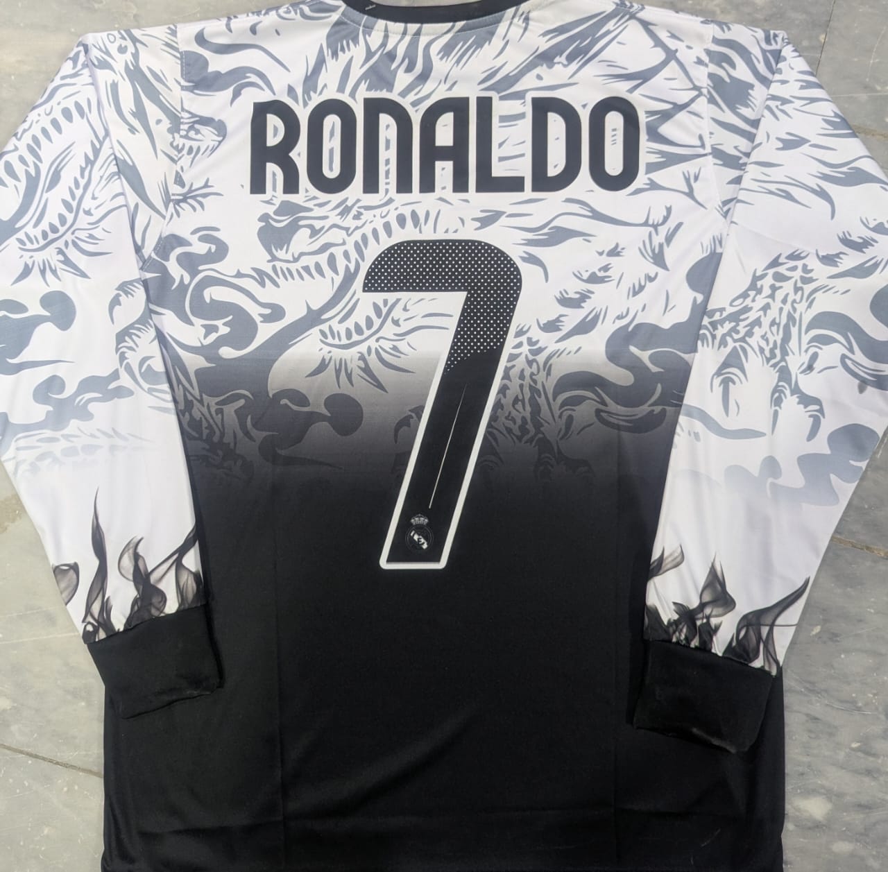 Ronaldo Real Madrid Dragon Edition Full Sleeves Jersey