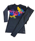 Swimming Costume Women Burkini 2pc Printed