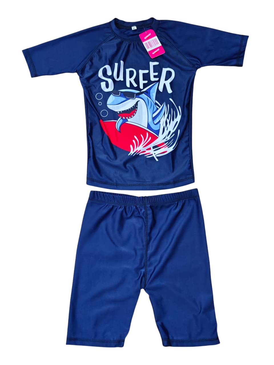 SWIMMING COSTUME 2PC KIDS HALF SLEAVES AND HALF LEGS