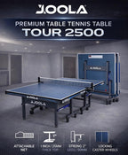 JOOLA Tour 2500 Table Tennis Table (25mm)