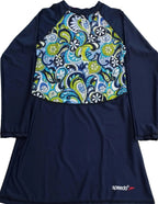 SWIMMING COSTUME WOMEN BURKINI 2PC PRINTED