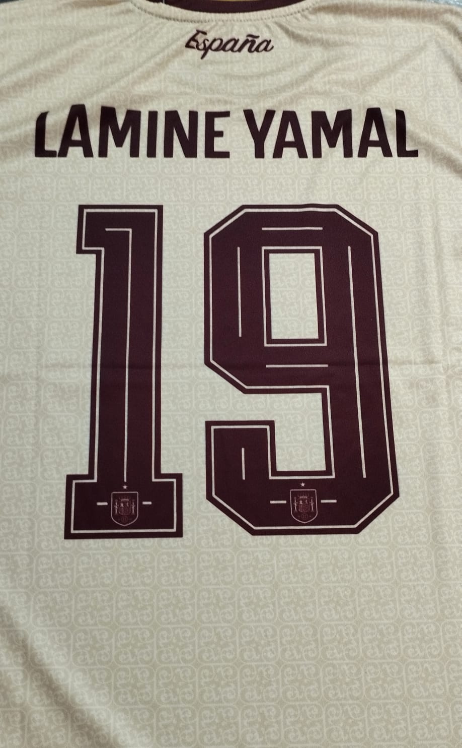 Spain 2026 FIFA World Cup Away Jersey Lamine Yamal