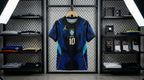 Neymar Jr 10 FIFA WC Brazil Away World Cup 2026 Jersey Embroidered Logos.