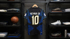 Neymar Jr 10 FIFA WC Brazil Away World Cup 2026 Jersey Embroidered Logos.