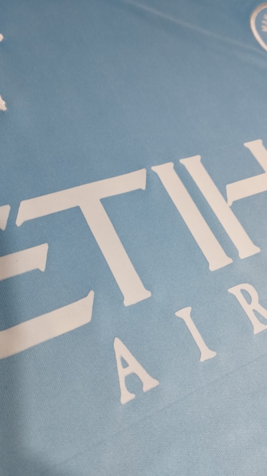 Manchester City 26/27 Kit Embroidery Logos