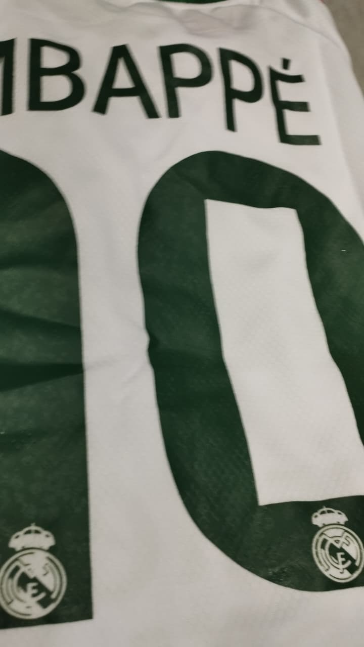 Mbappe 10 Real Madrid 26/27 Home Jersey With Shorts ( Embroidery Logos )