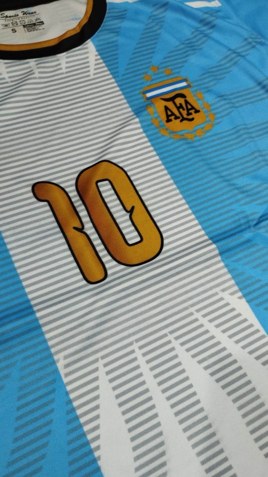 Messi 10 Argentina Farewell Jersey (Sublimation)