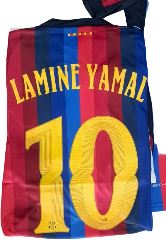 Lamine Yamal 10  Barcelona 26/27 Kit (Embroidery) Half Sleeve