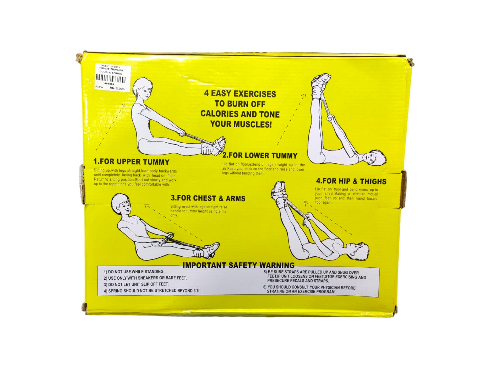 TUMMY TRIMMER SINGLE SPRING