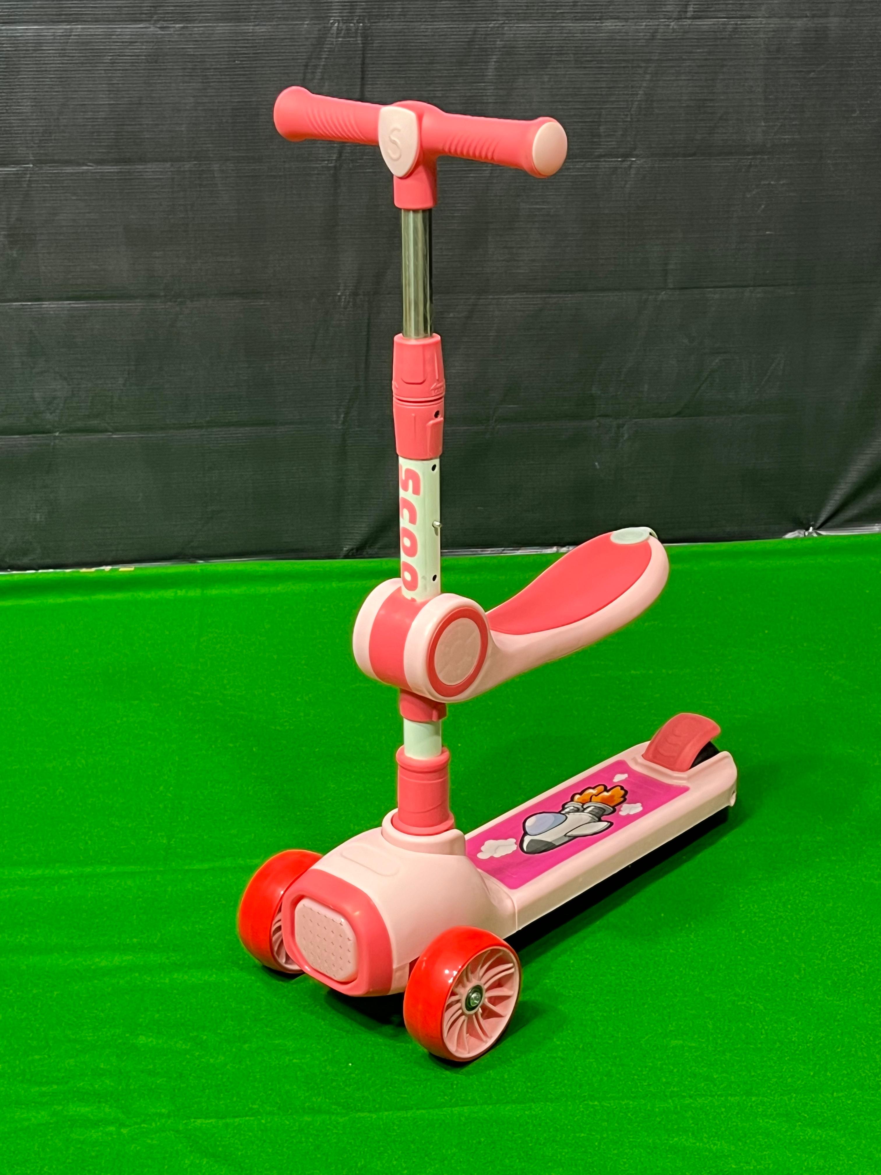 Scooty | Kids Scooty | Baby Seat Scooty Pink