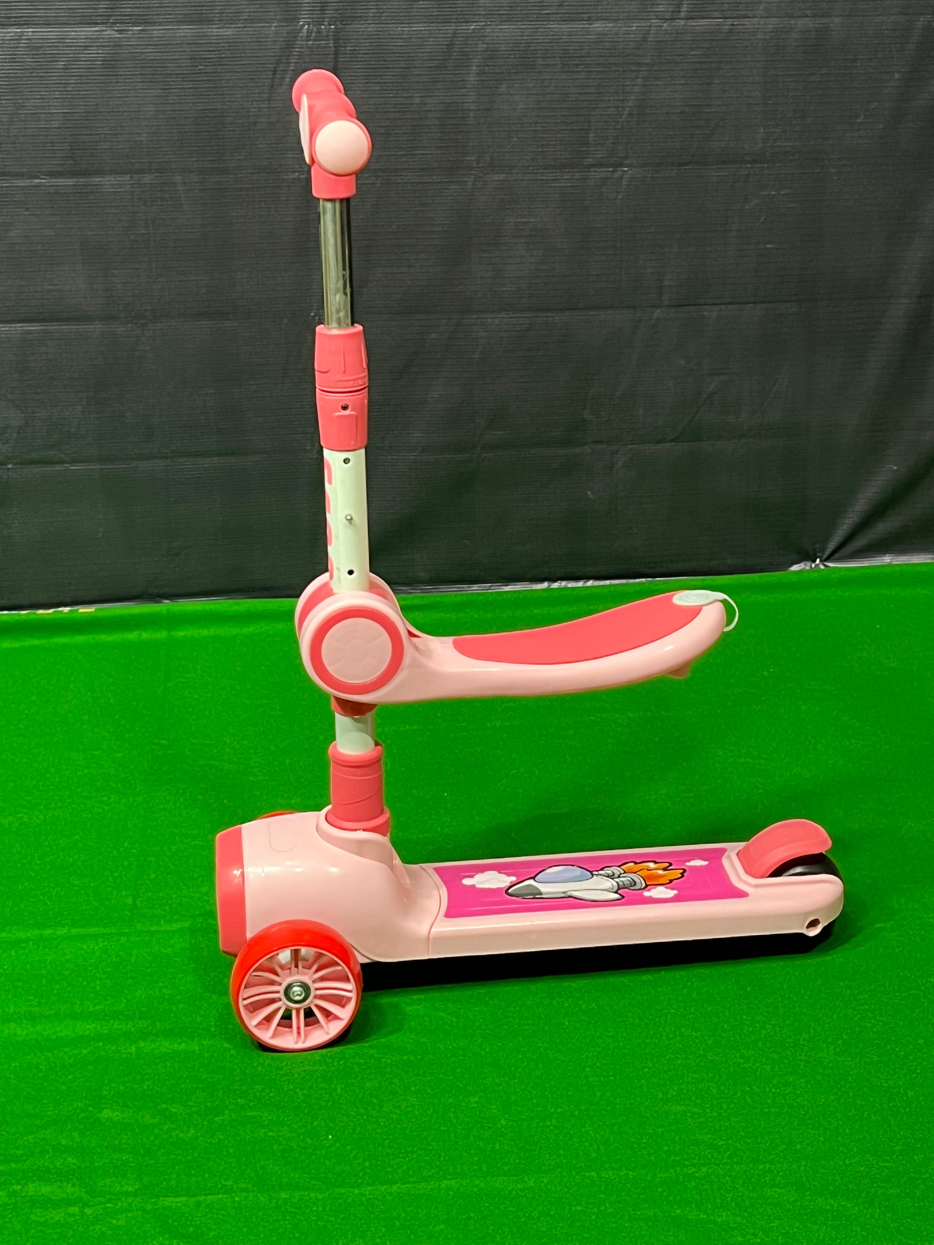 Scooty | Kids Scooty | Baby Seat Scooty Pink