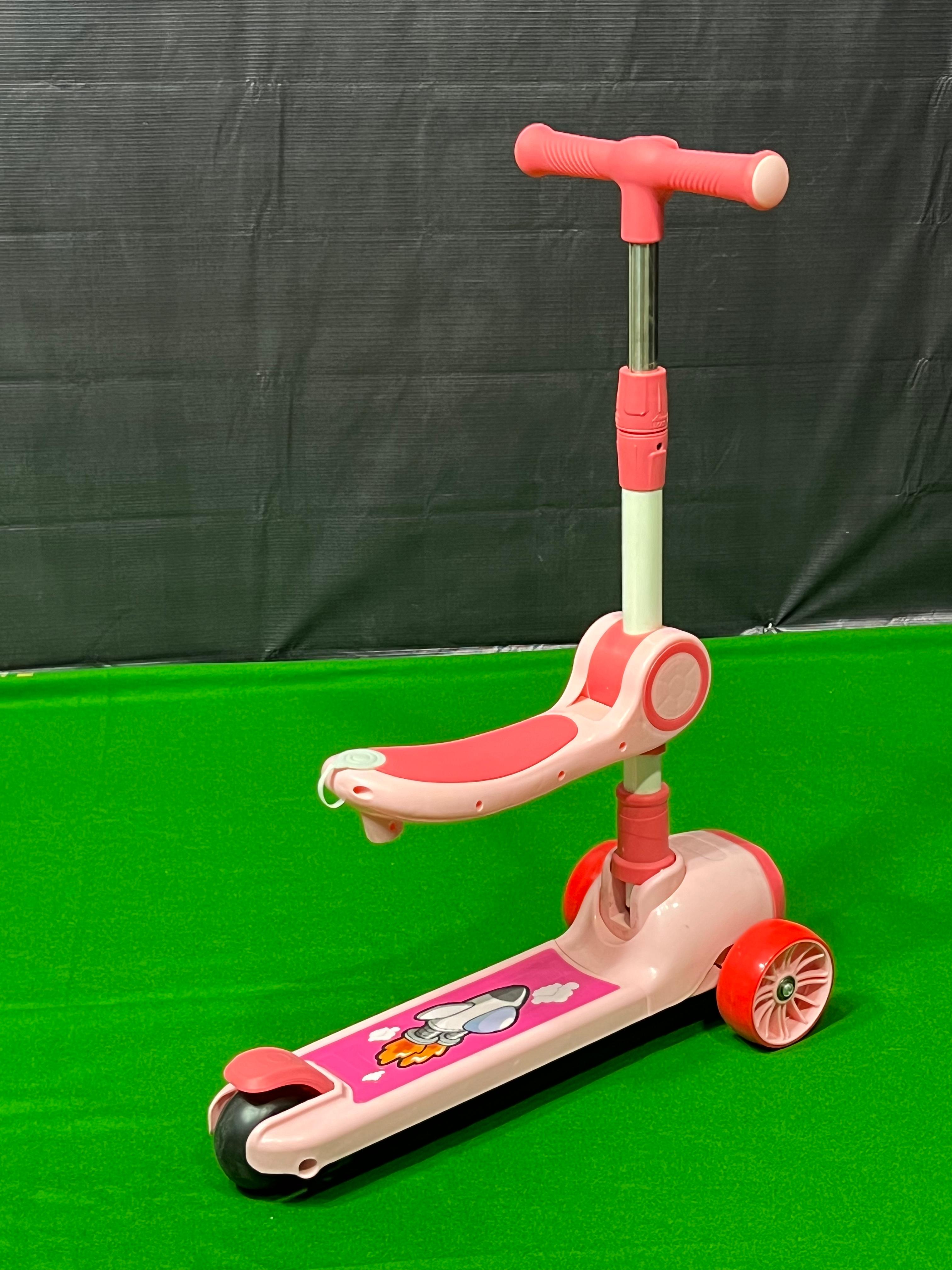 Scooty | Kids Scooty | Baby Seat Scooty Pink