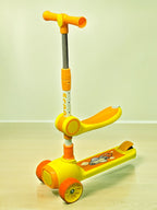 Scooty | Kids Scooty | Baby Seat Scooty Yellow