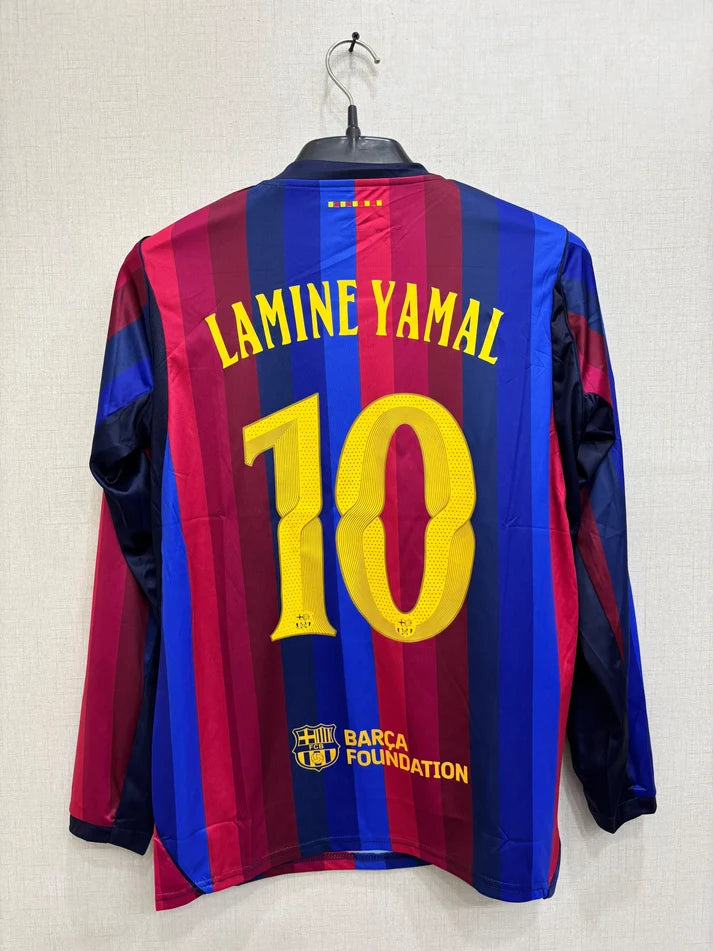 Barcelona Home Shirt 26/27 TPU Logos | Half & Full Sleeve