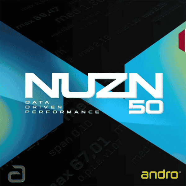 Andro Nuzn 50 Table Tennis Rubber