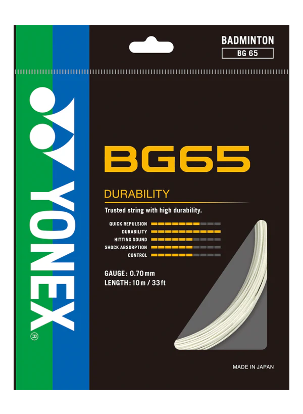 BADMINTON STRING BG65 YONEX