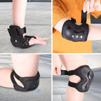 Skating Protection Set 6 Pieces Black