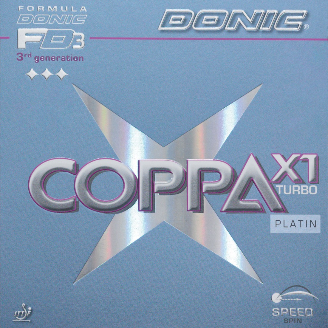 Donic Coppa Platin XI Turbo Table Tennis Rubber
