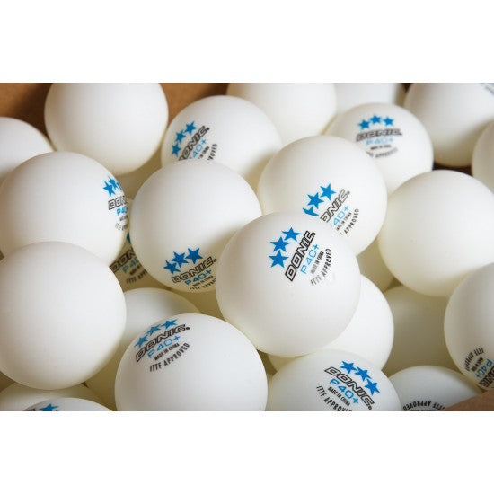 DONIC P40+ TABLE TENNIS BALL (3 PACK)