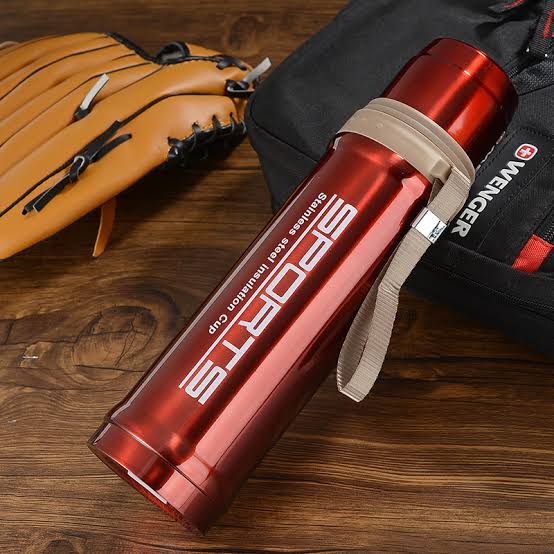 Sports Vacuum Flask 750ML Stainless Steel Water Bottle – Hot and Cold
