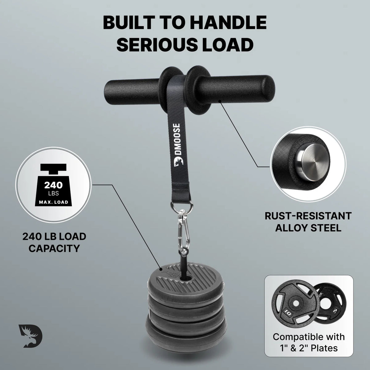 DMoose Forearm Wrist Roller