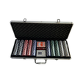 POKER GAME BRIEF CASE PACK 500 PIECES