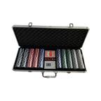 POKER GAME BRIEF CASE PACK 500 PIECES