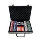 POKER GAME BRIEF CASE PACK 200 PIECES