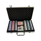 POKER GAME BRIEF CASE PACK 300 PIECES