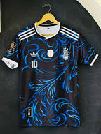 MESSI 10 ARGENTINA AWAY FIFA WORLD CUP EMBROIDED LOGO JERSEY 2026