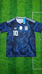 MESSI 10 ARGENTINA AWAY FIFA WORLD CUP EMBROIDED LOGO JERSEY 2026
