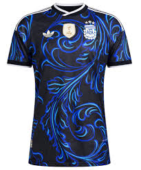 MESSI 10 ARGENTINA AWAY FIFA WORLD CUP EMBROIDED LOGO JERSEY 2026