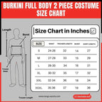 kids costume size chart | orient sports