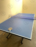 Table Tennis Table Lamination 8 Wheels