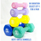 Vinyle Coated Dumbbells 1KG to 5KG