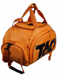 T60 Backpack 2 in 1 with Shoe Compartment - Orange - Sports Zone