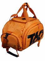 T60 Backpack 2 in 1 with Shoe Compartment - Orange - Sports Zone